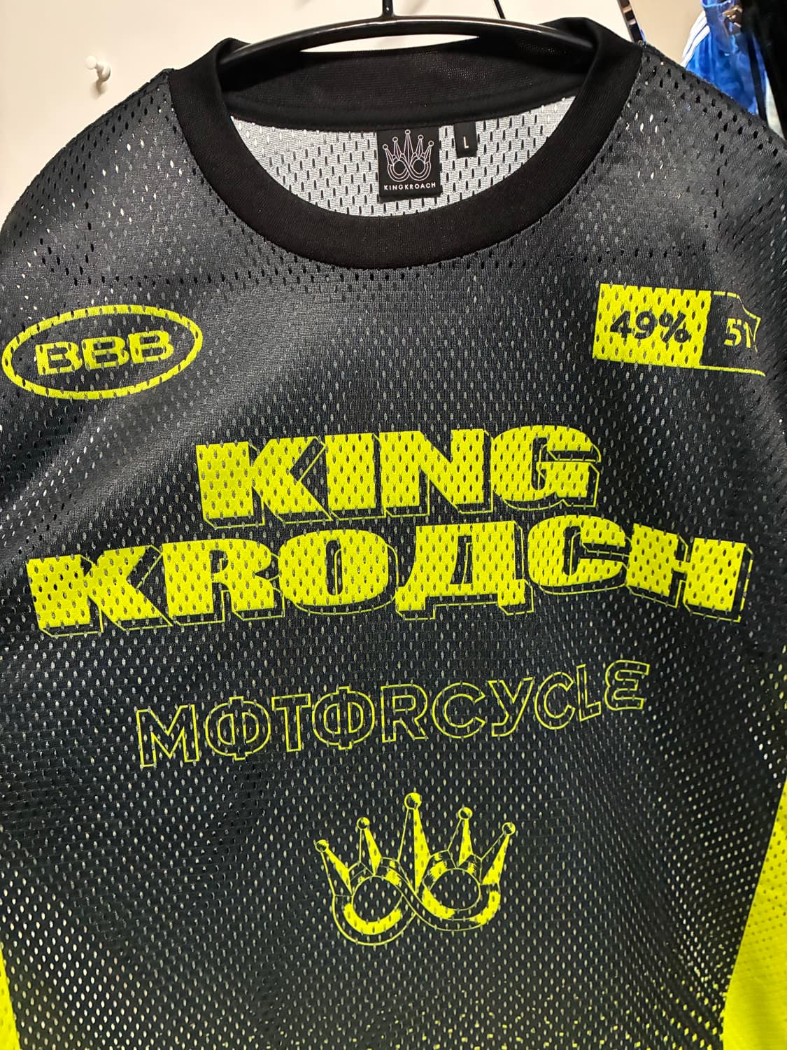 [새상품] 킹크로치 메쉬 긴팔티 저지 L/100 상품이미지5