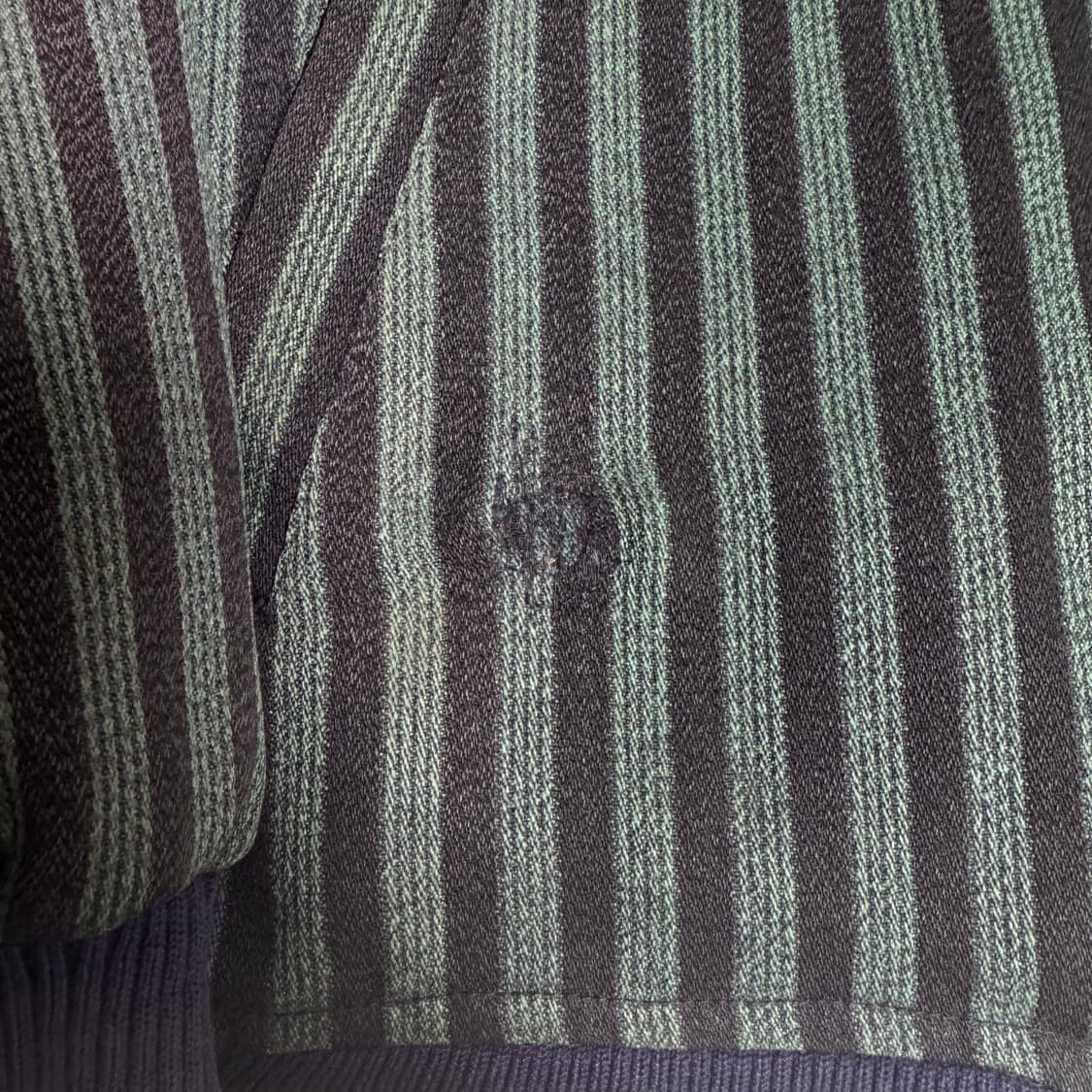 발렌시아가 BB로고 스트라이프 블루종 자켓 상품이미지6