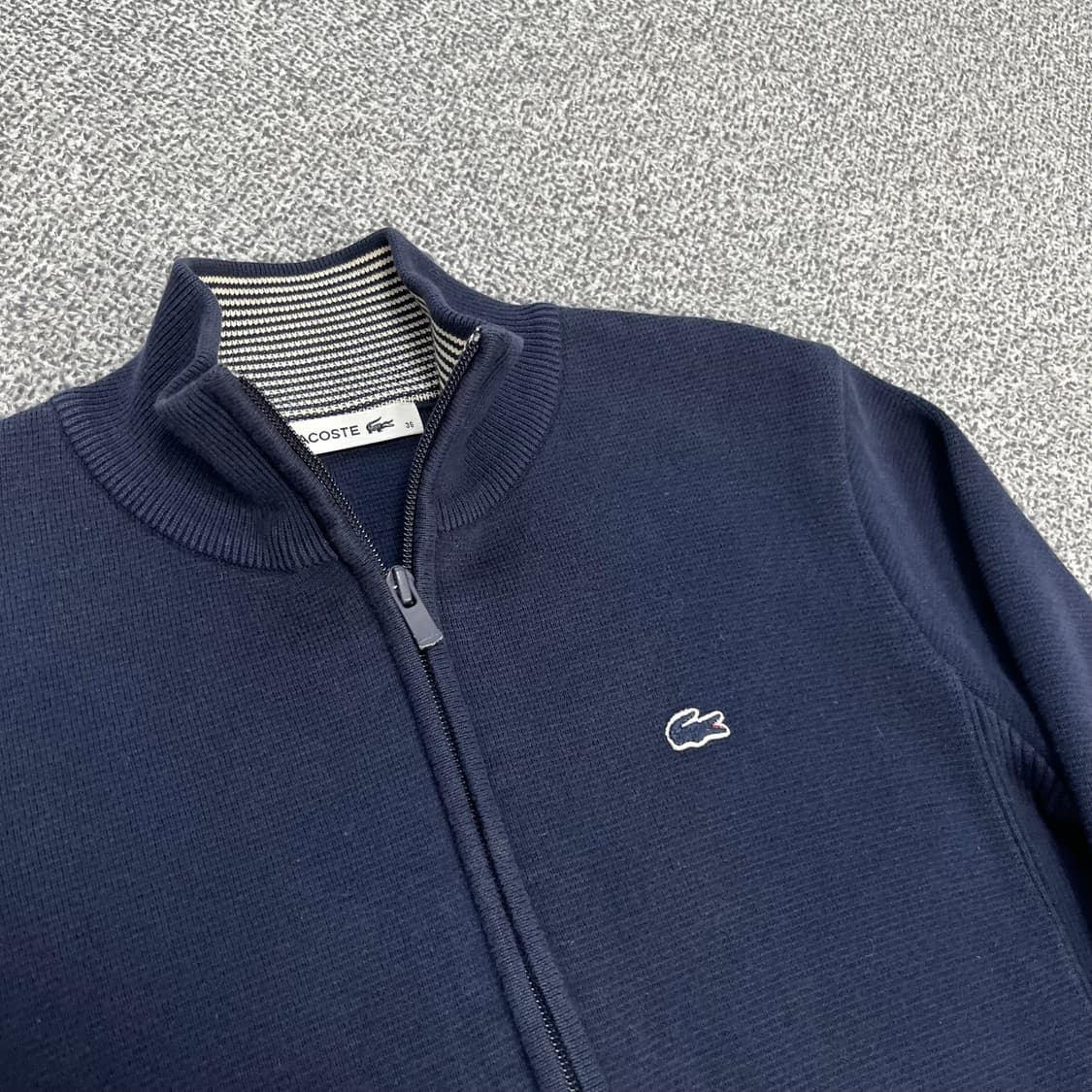<라코스테 딱붙 니트 집업> No.1430 상품이미지7
