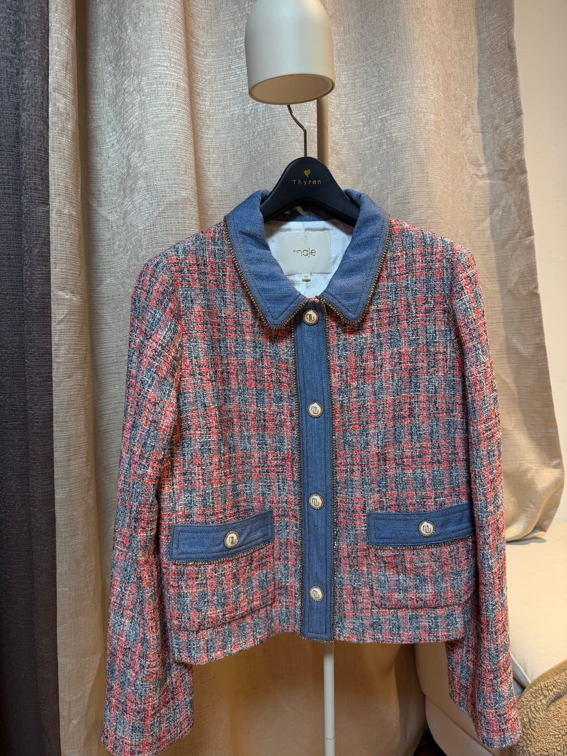 마쥬 트위드 자켓 (수선) S몰 상품이미지5