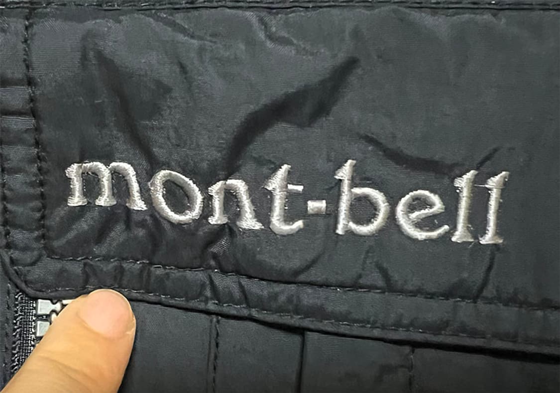 몽벨 남자 패딩점퍼 헤비 구스 블랙 L 100 상품이미지3