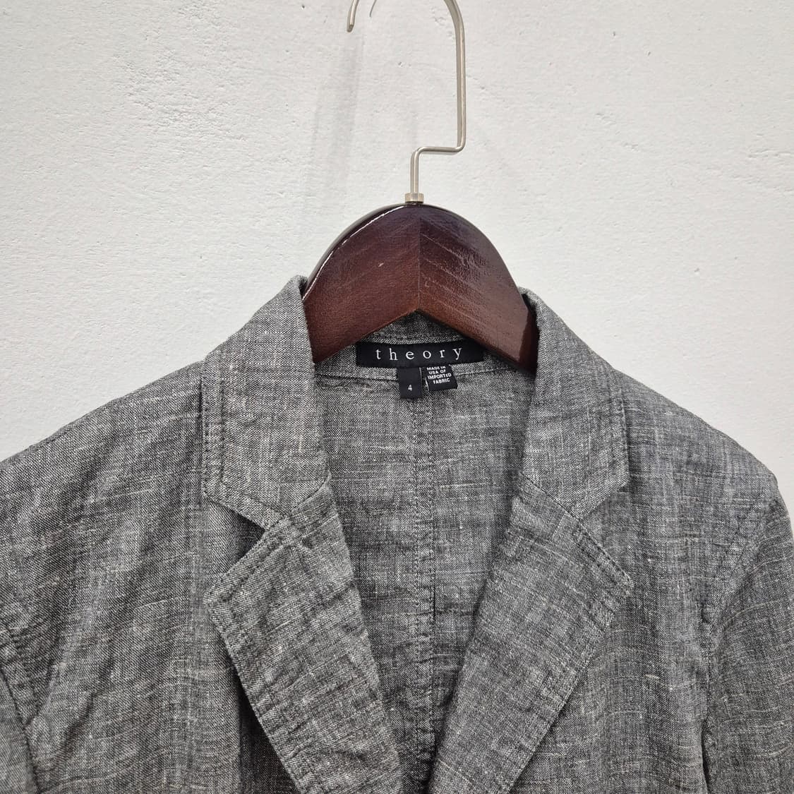 띠어리 여성 린넨 블레이저 자켓 4 상품이미지2