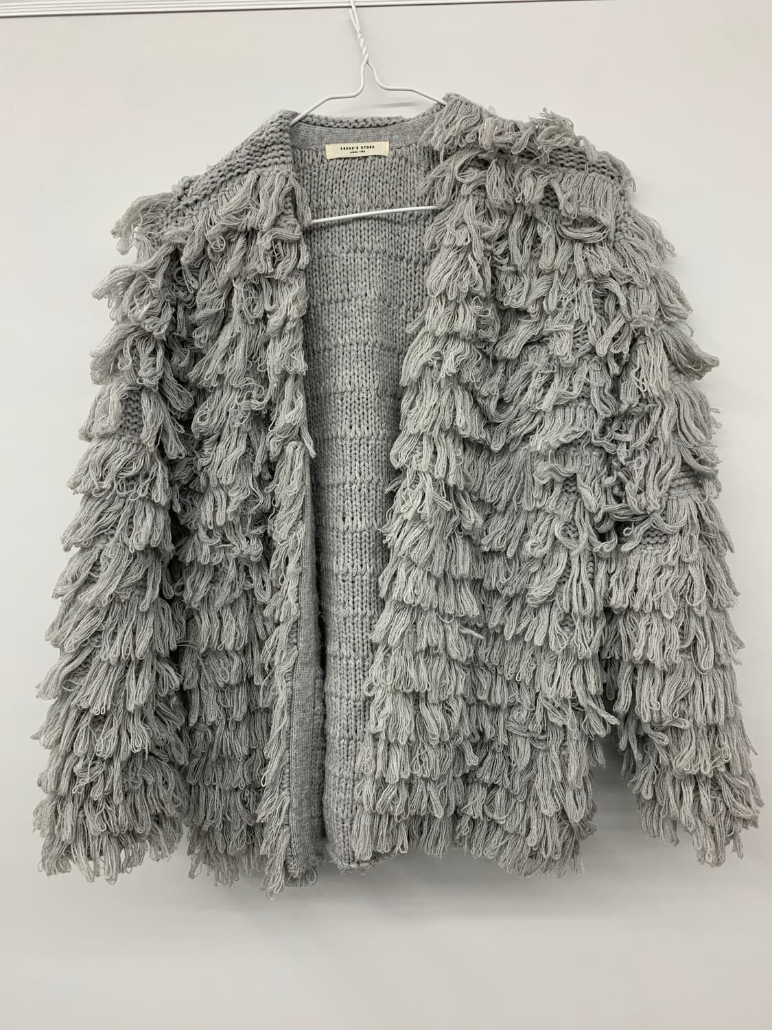 프린지 니트 가디건 상품이미지4