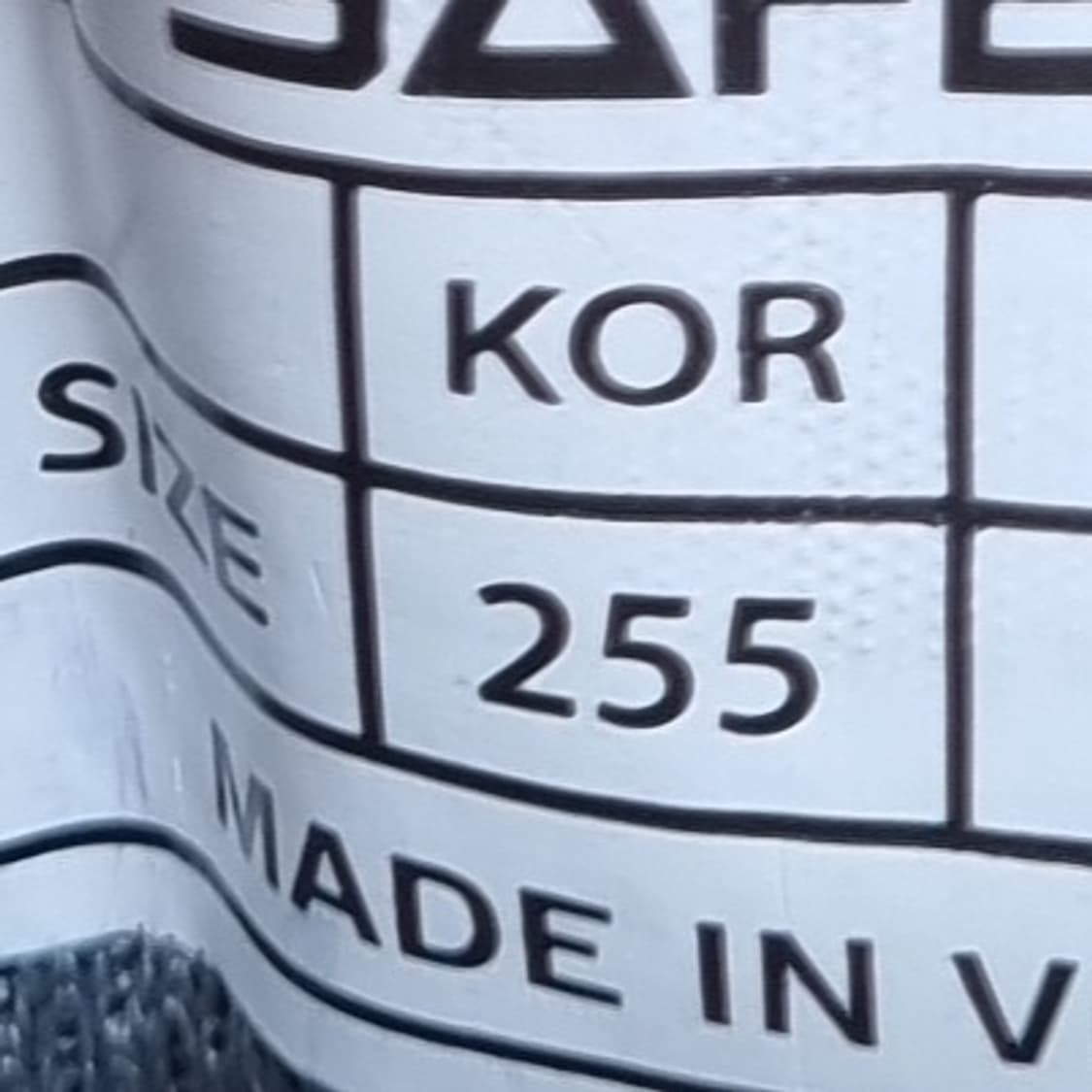 새상품 SAFE  2U 등산화 255 상품이미지6