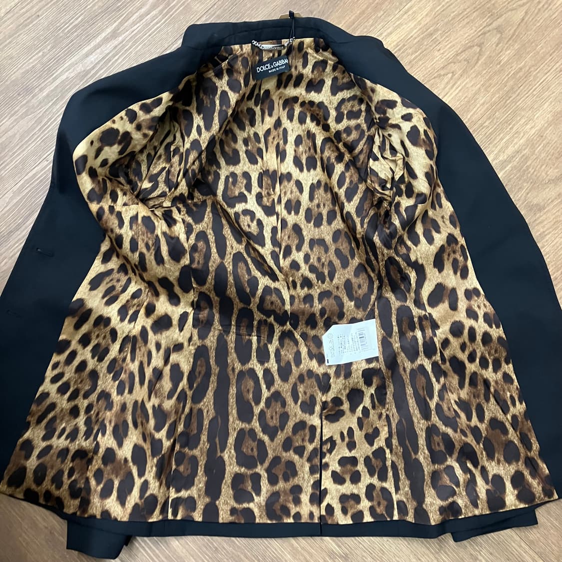 N314 돌체앤가바나 호피 블레이저 자켓 상품이미지5