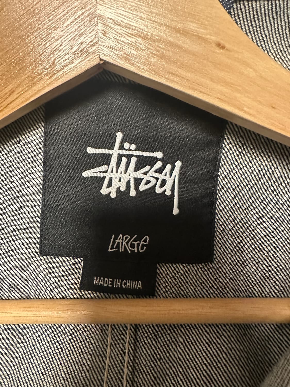 스투시 데님 워크자켓 L사이즈 상품이미지3