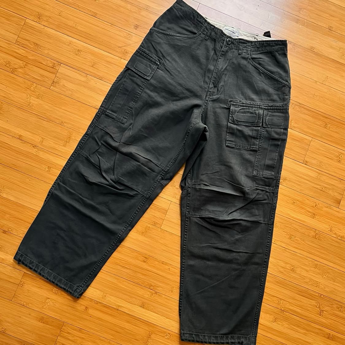 에스피오나지 챠콜 카고팬츠 SIZE L 상품이미지2