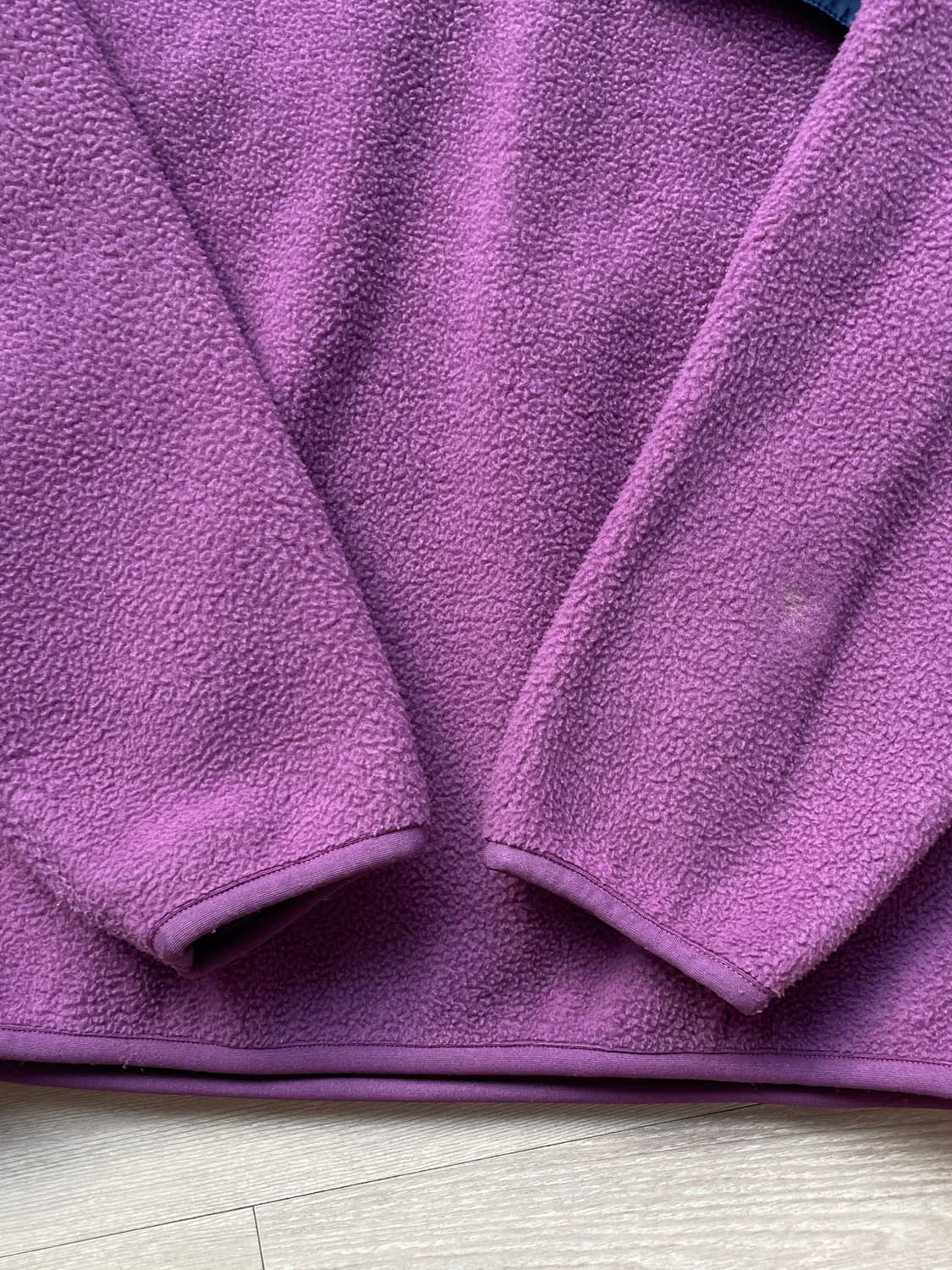 90s 파타고니아 신칠라 스노우리스 퍼플 블루 눈없산 빈티지 상품이미지5