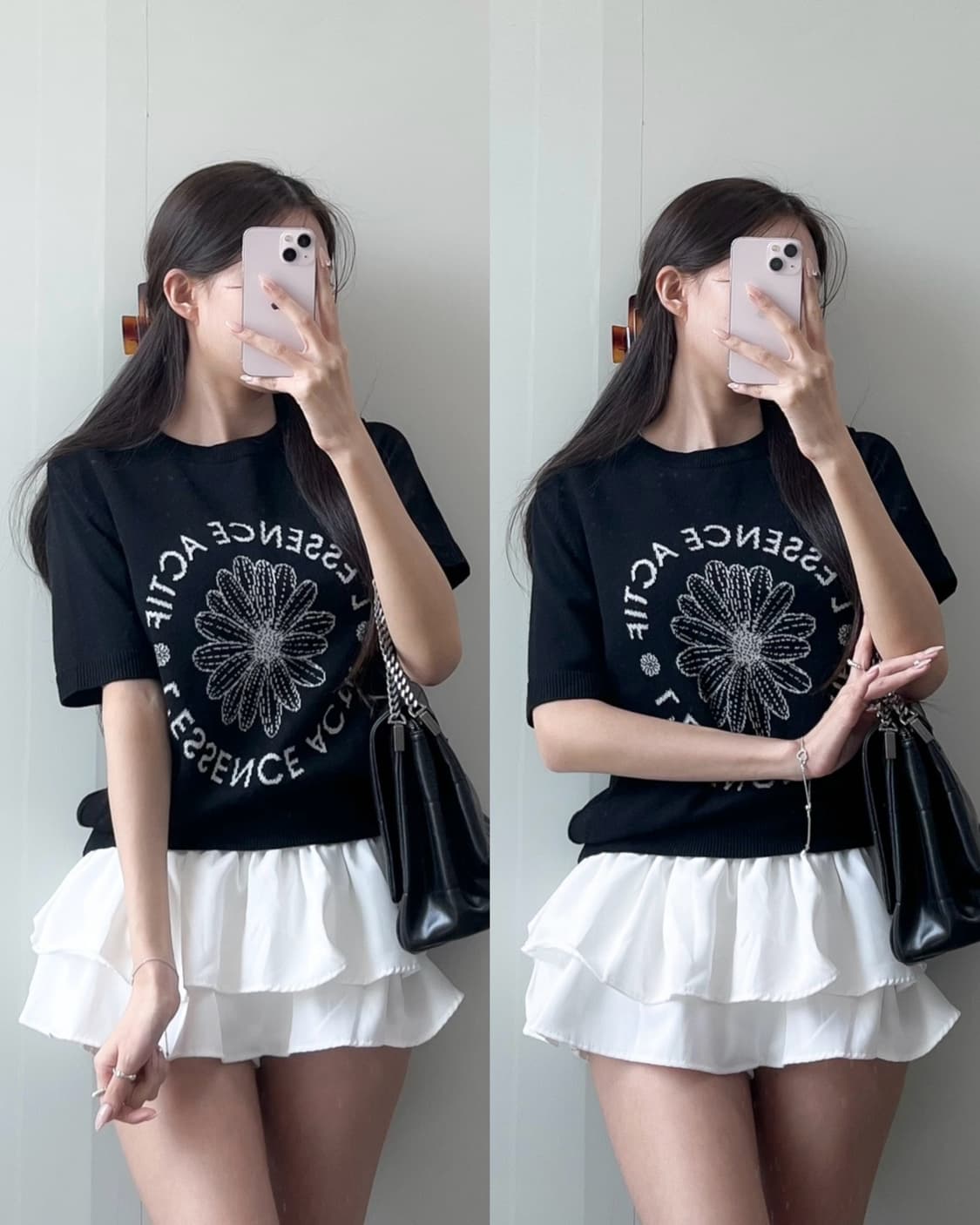 마르디 메크르디 반팔 니트 상품이미지1