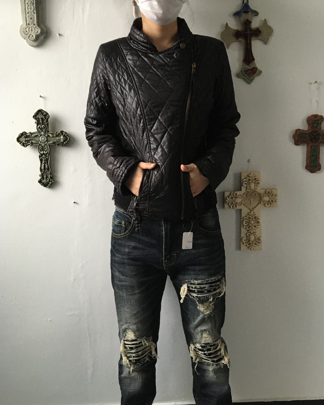 Padded rider jacket 상품이미지7