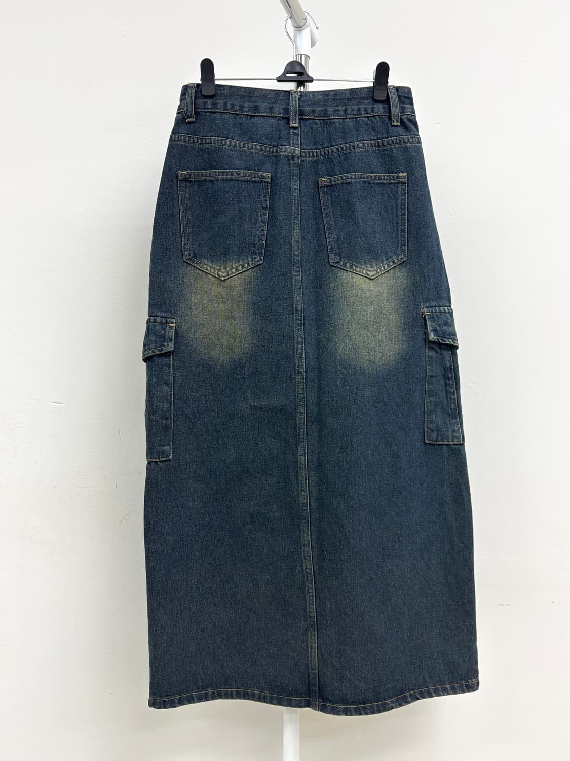 빈티지 진청 데님 카고 스커트 상품이미지6