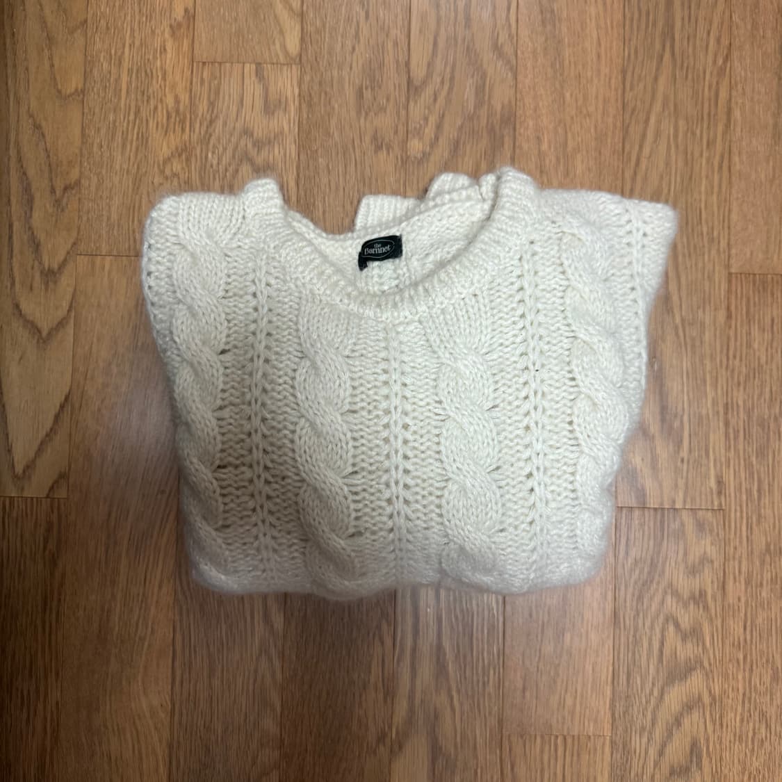 더바넷 포프 케이블 니트 스웨터 상품이미지5