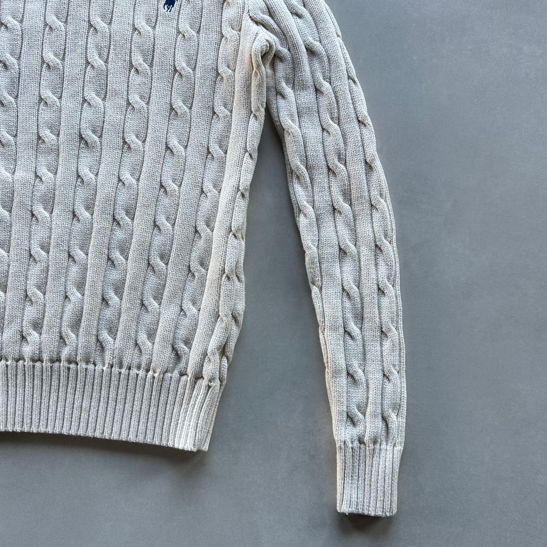 [XS]폴로 랄프로렌 꽈배기 케이블 여성 니트 스웨터 상품이미지6