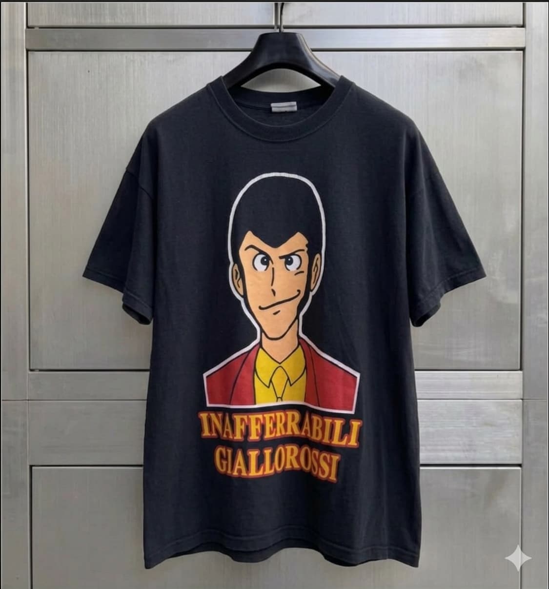 90s Lupin III x AS Roma Vintage Bootleg 상품이미지1