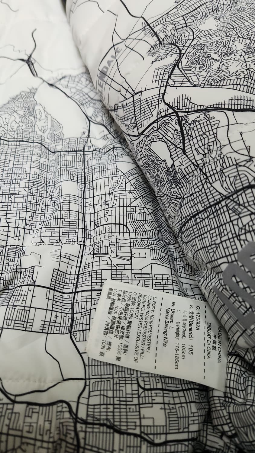 조던 올스타 컬렉션  City of Flight 블랙 MA-1 패딩자켓  상품이미지5