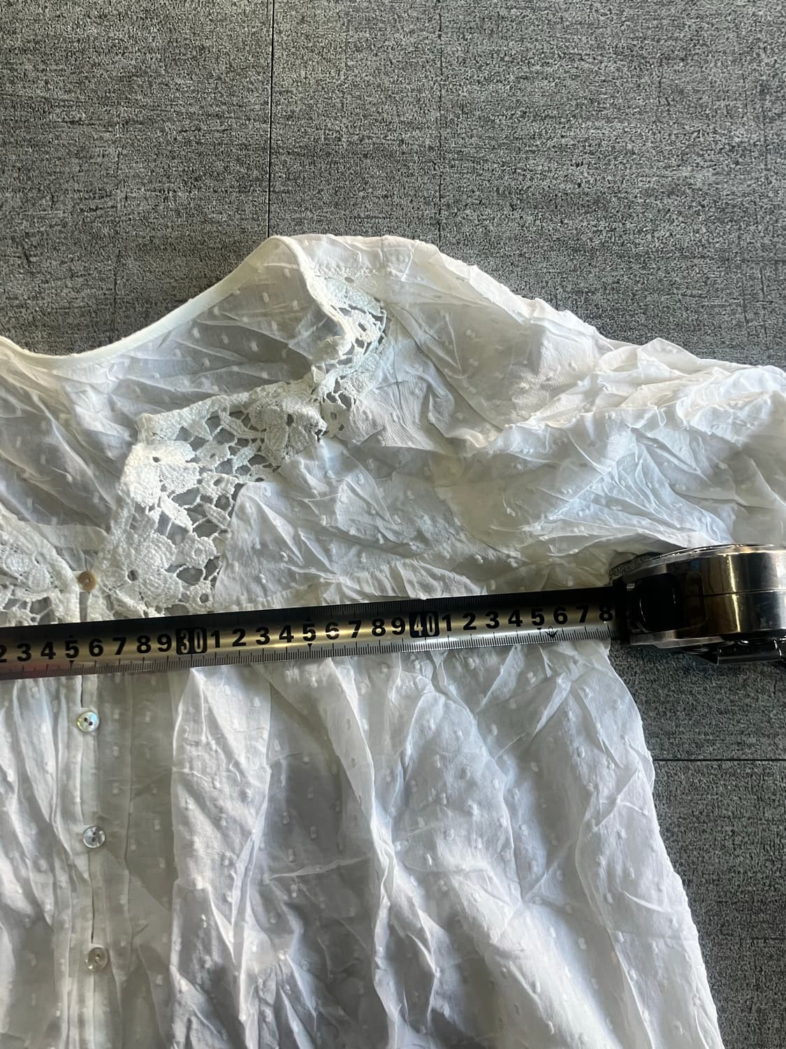 일본빈티지 Spickand 하구미모리걸 달천깔페어리 플라워블라우스 상품이미지2