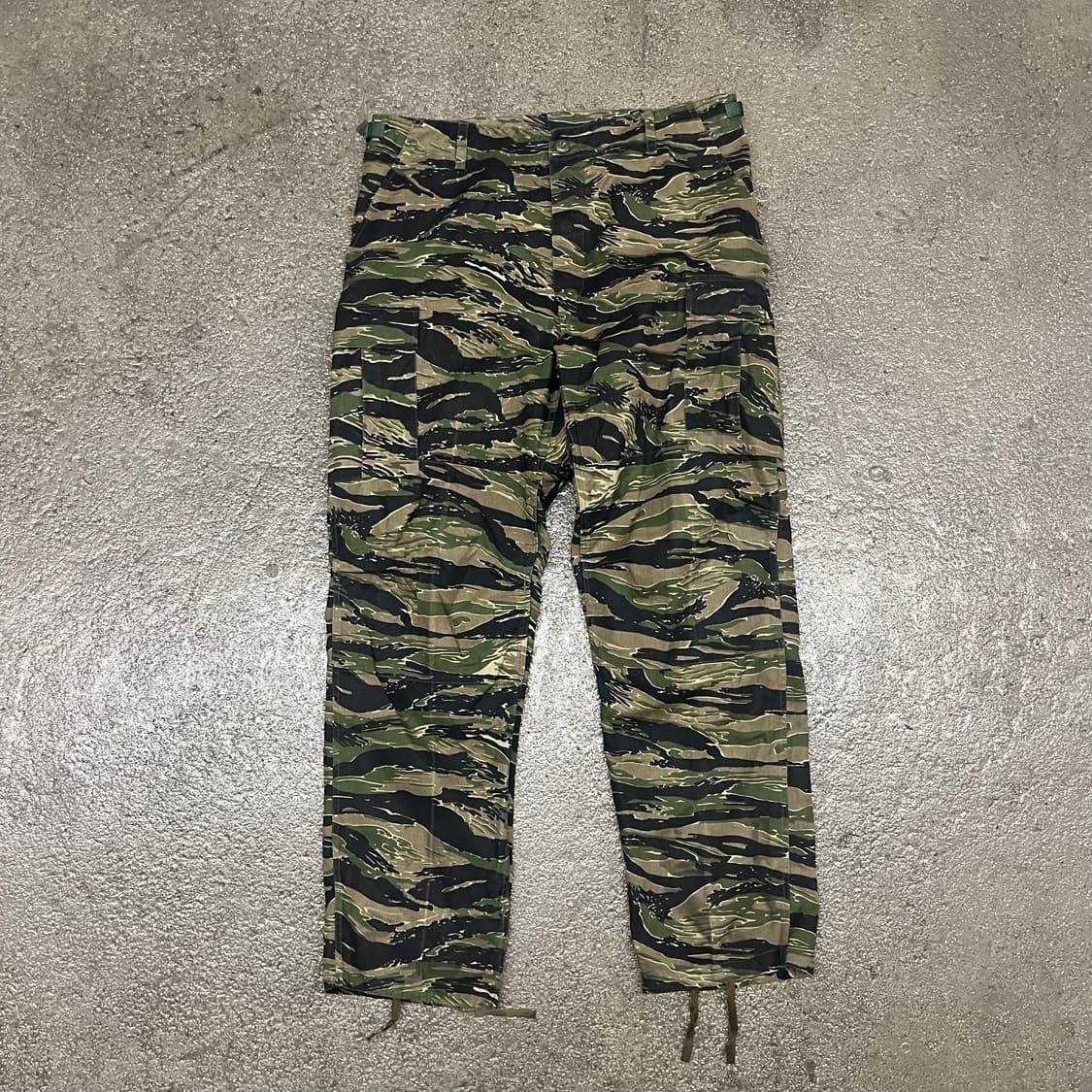 빈티지 타이거 카모 BDU 팬츠 (~38“) 상품이미지2