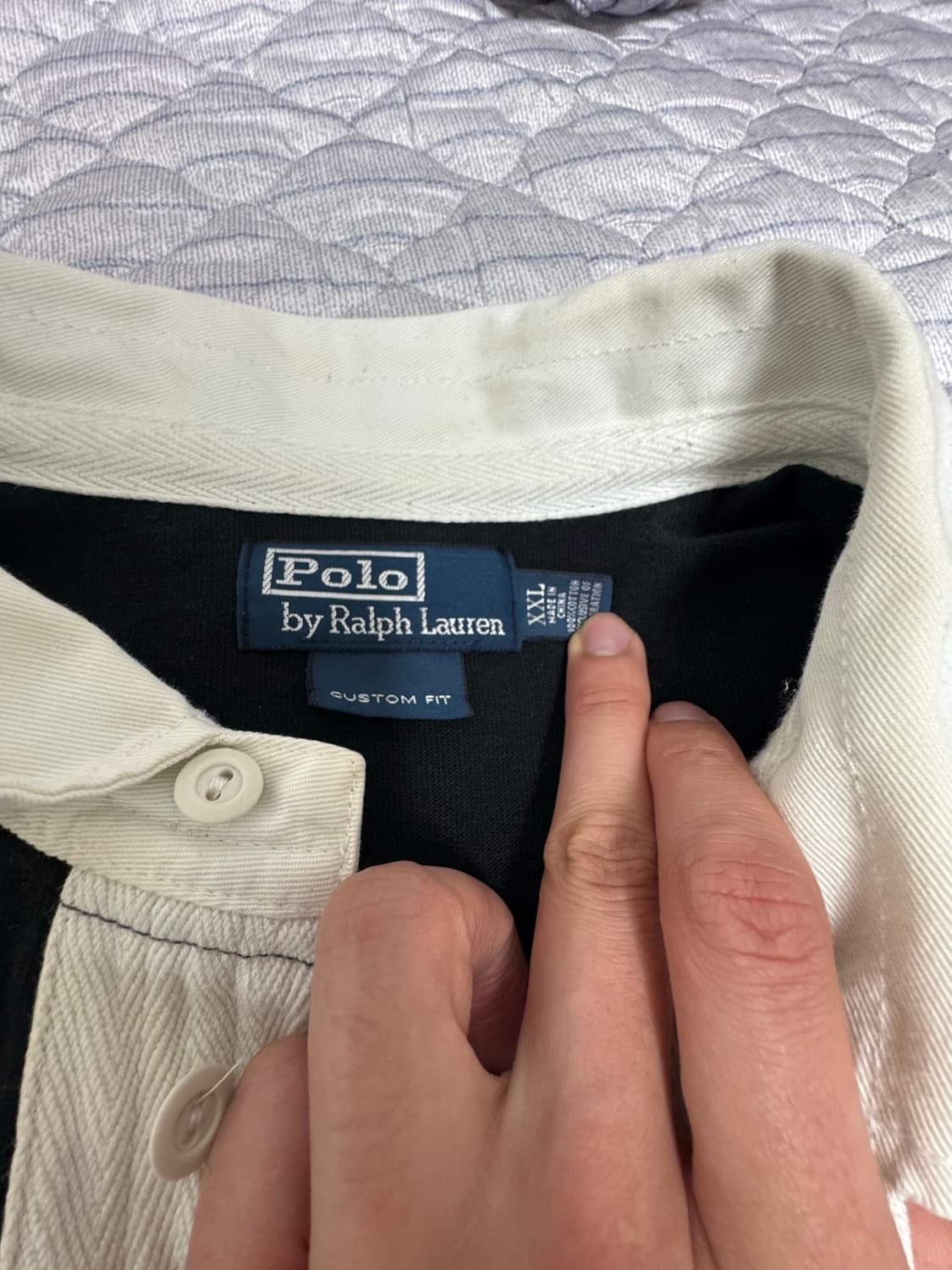 폴로 랄프로렌 럭비 긴팔 카라티 상품이미지3