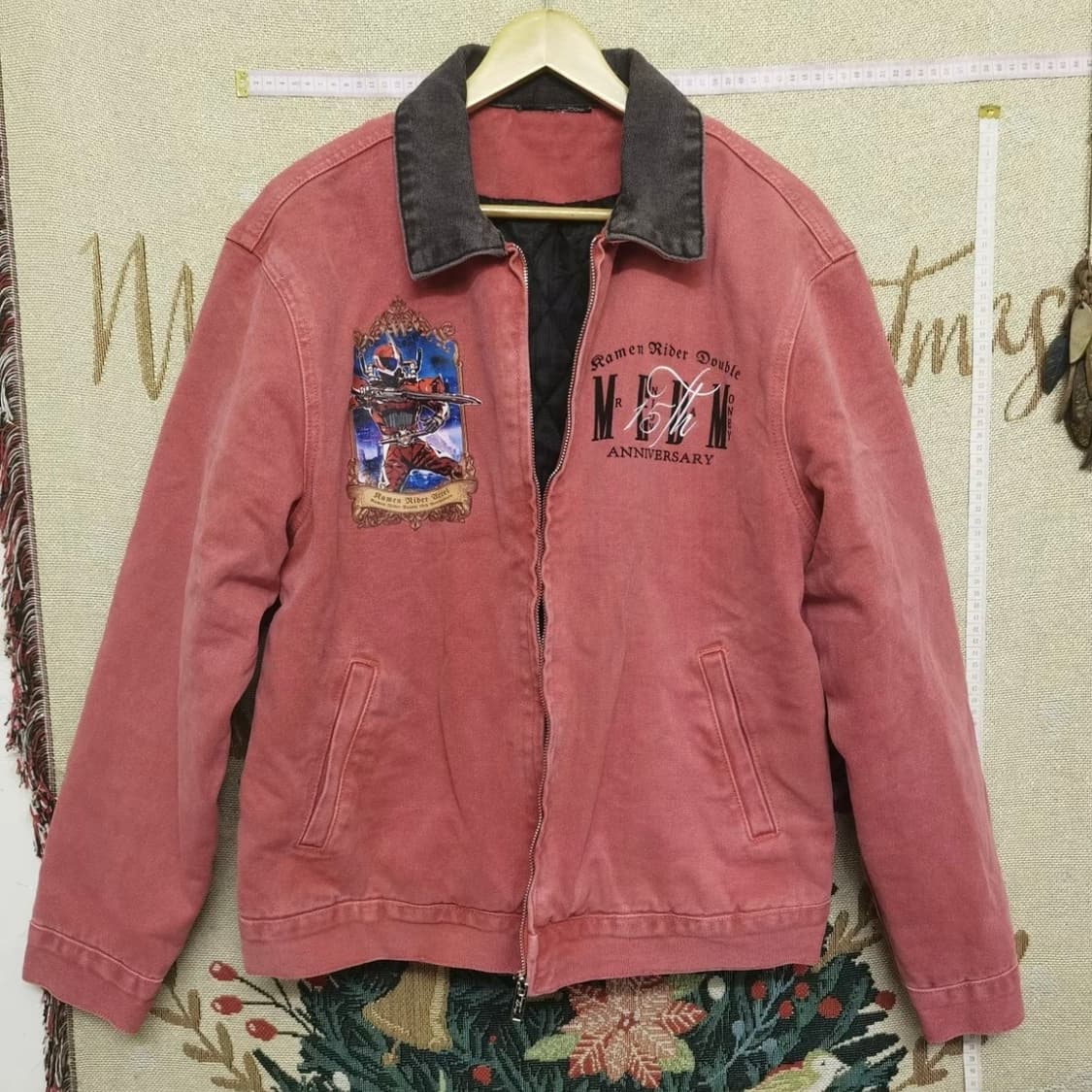 Vintage 가면라이더 15주년 기념 한정 워크 자켓 상품이미지1