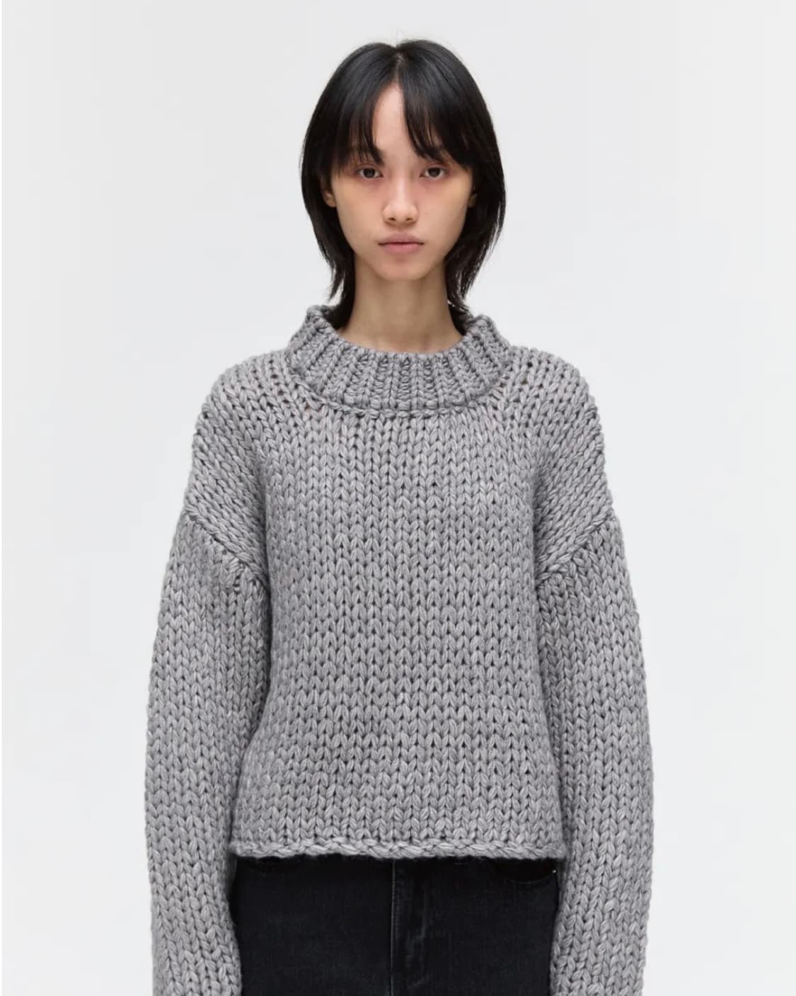 플리즈프로젝트 벌키 풀오버 니트 상품이미지1