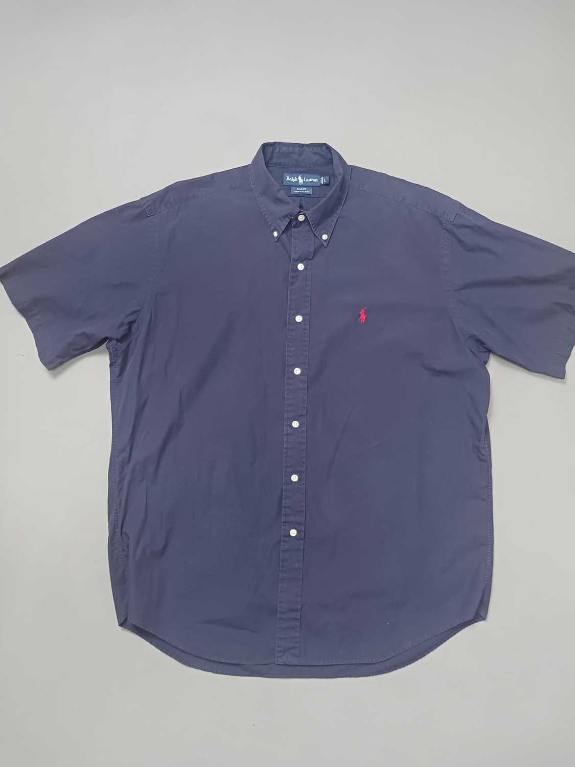 [L] 폴로 랄프로렌 블레이크 오버핏 버튼다운 반팔 셔츠 남방 상품이미지1