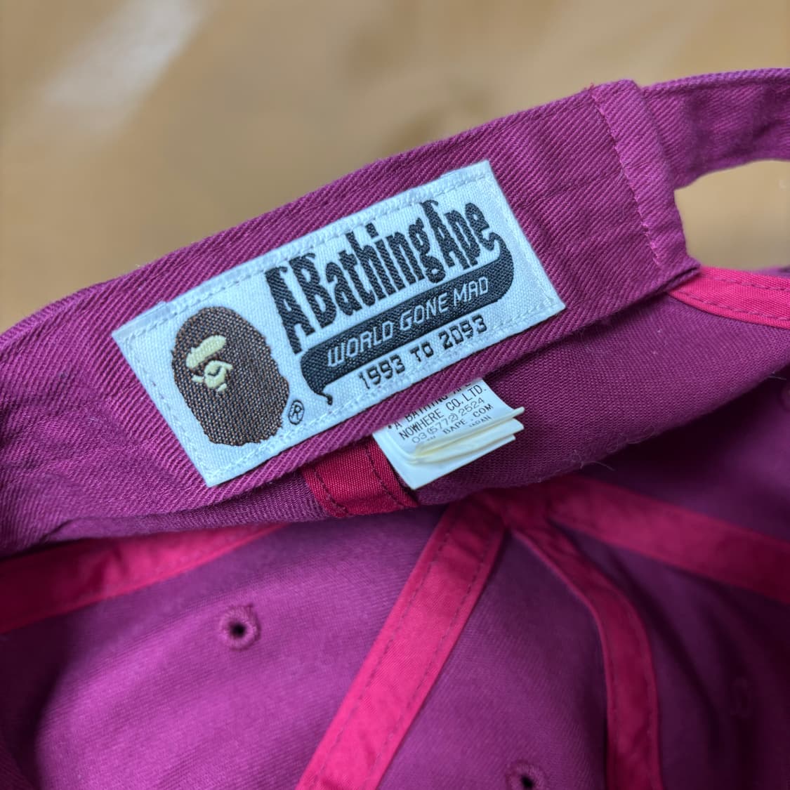 베이프 6패널 볼캡 모자 엠브로이드 플라워 에이프 헤드 상품이미지8