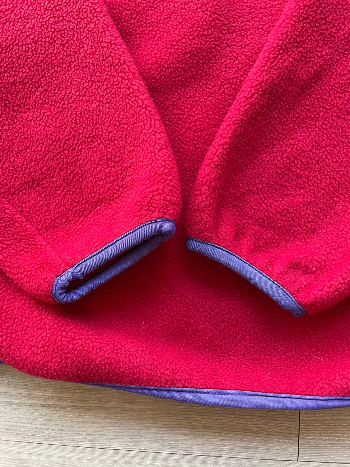 90s 파타고니아 신칠라 레드 퍼플 rare 빈티지 상품이미지8