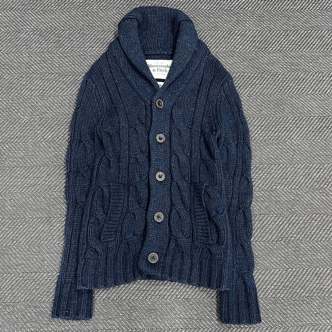 아베크롬비 꽈배기 울가디건 v1171 상품이미지1