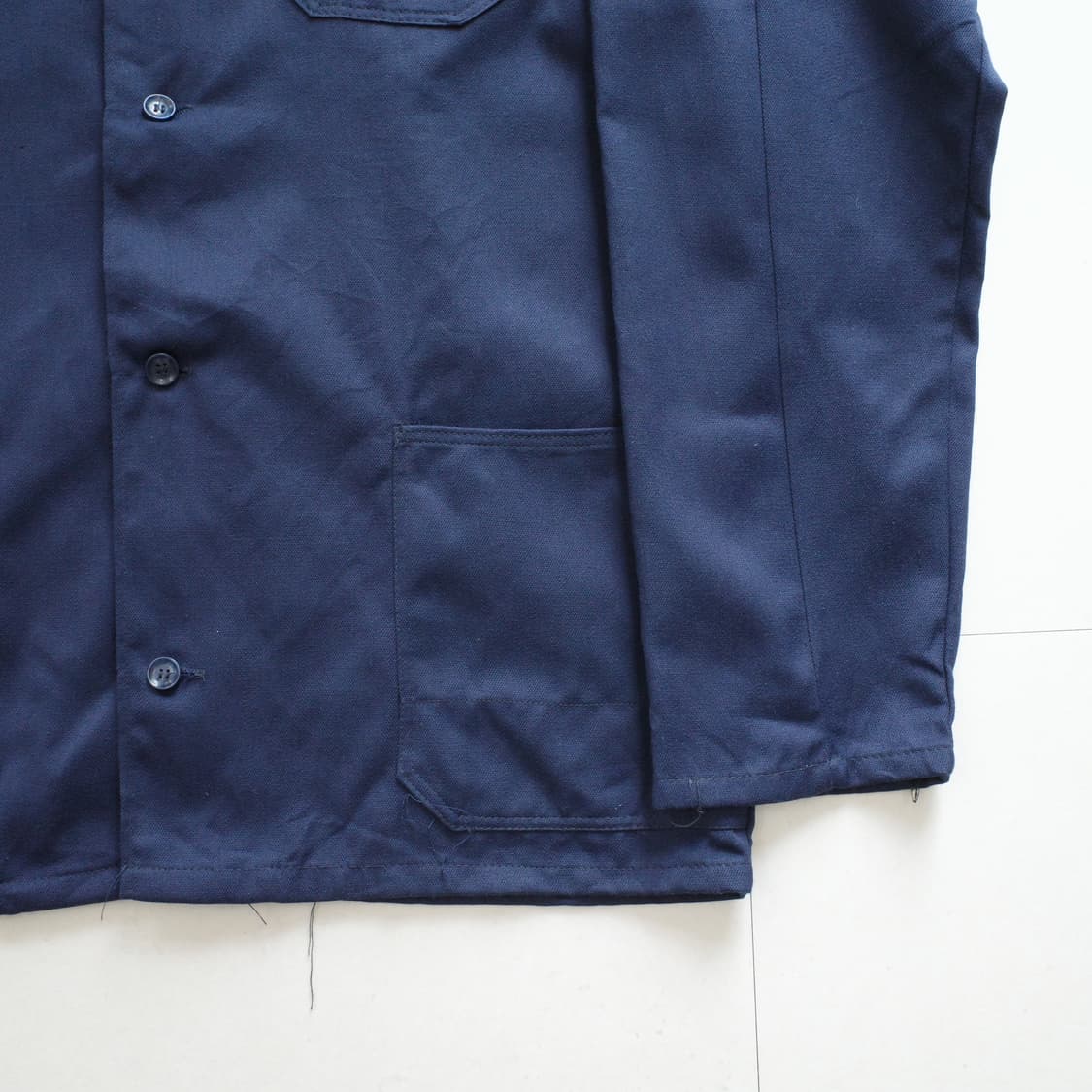 90s 구소련 러시아 워크 자켓 네이비 데드스탁 L 상품이미지3