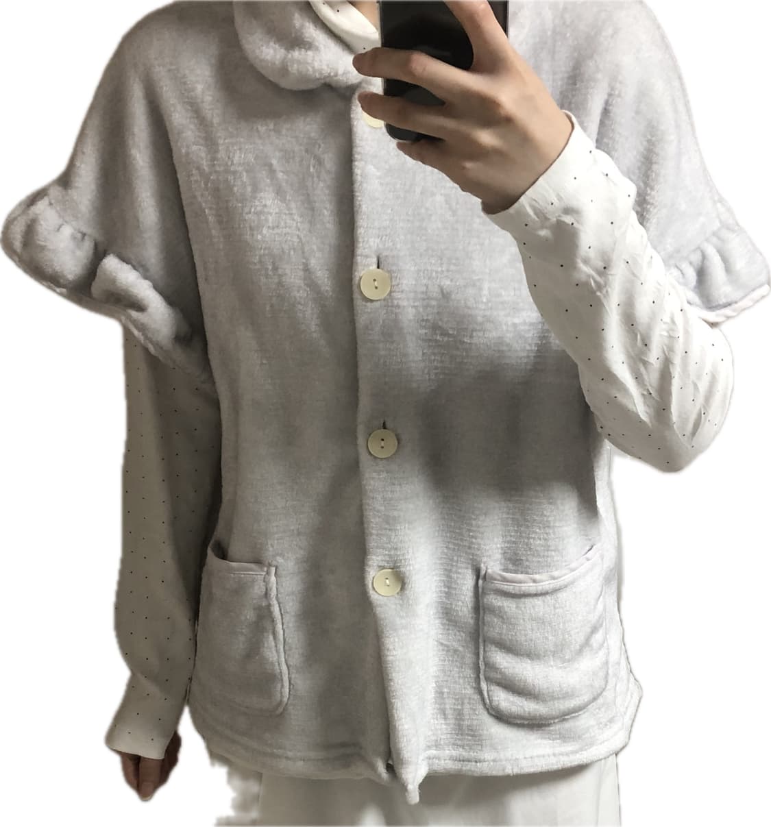 극세사 빈티지 가디건 상품이미지1