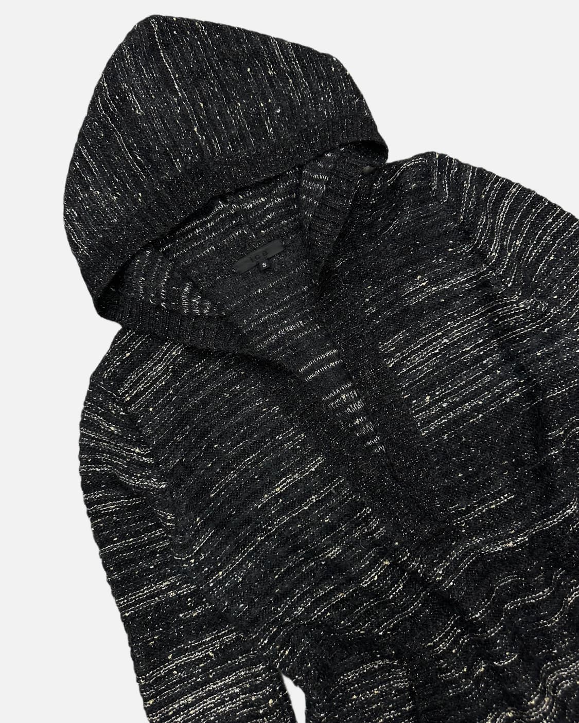 grunge texture knit hood 상품이미지3