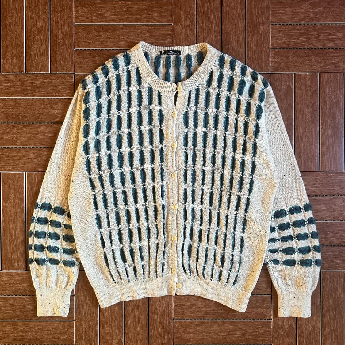 Klan vintage hand knit cardigan 상품이미지1