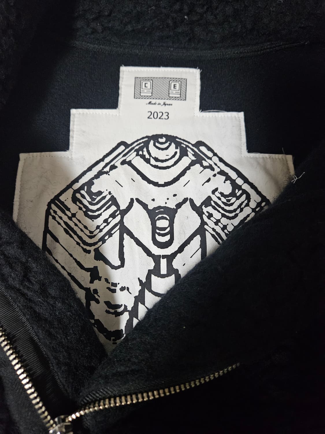 카브엠트 헤비 울 보아 하프집 후리스 XL 상품이미지10