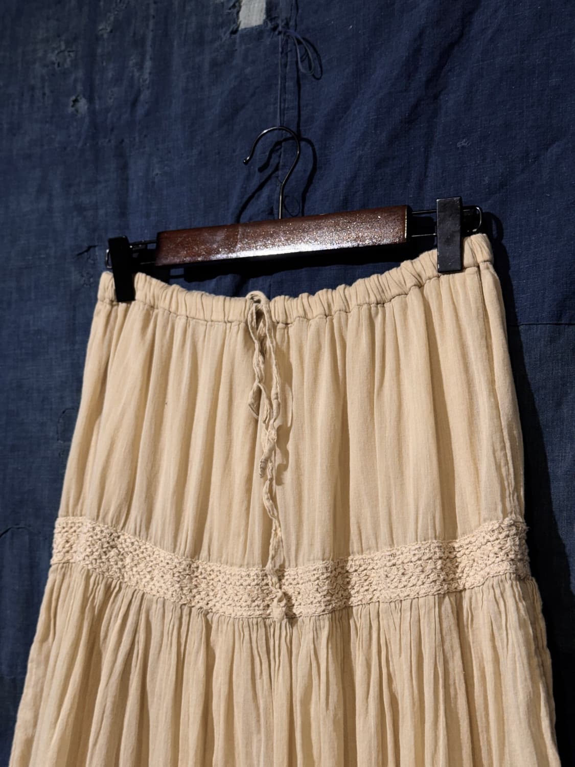 26-30inch ) JPN Crochet Gathered Skirt  상품이미지4