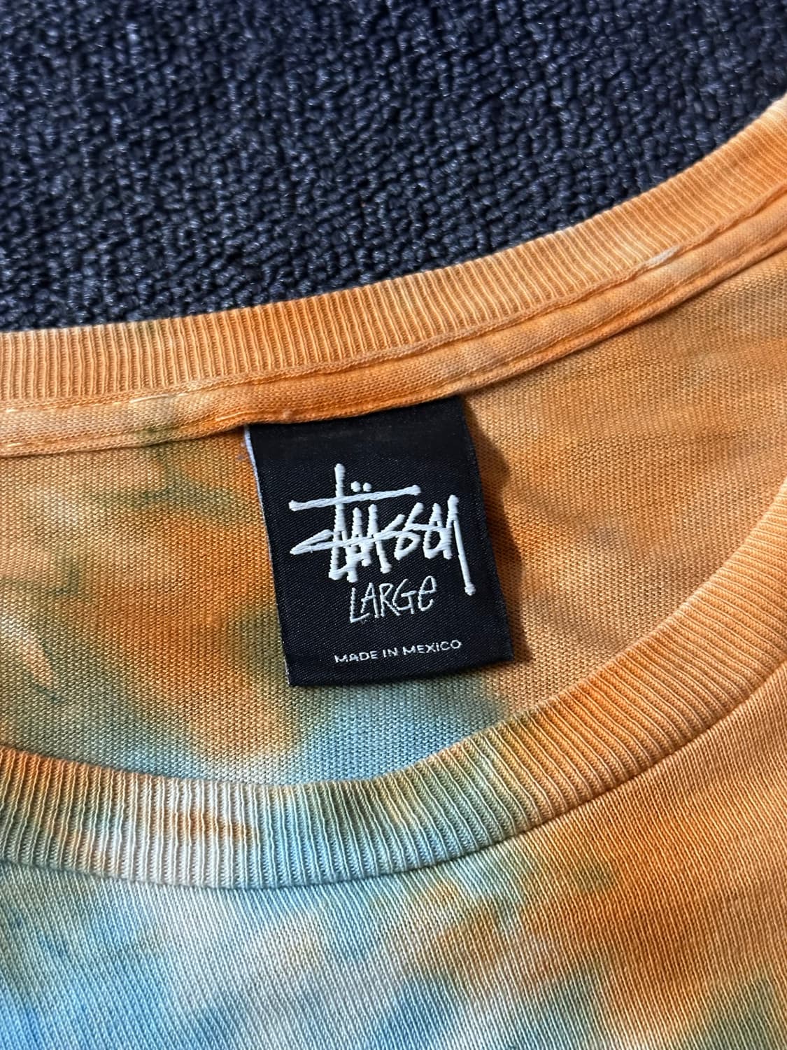 스투시 Stussy 타이다이 시티 로고 티셔츠 상품이미지4