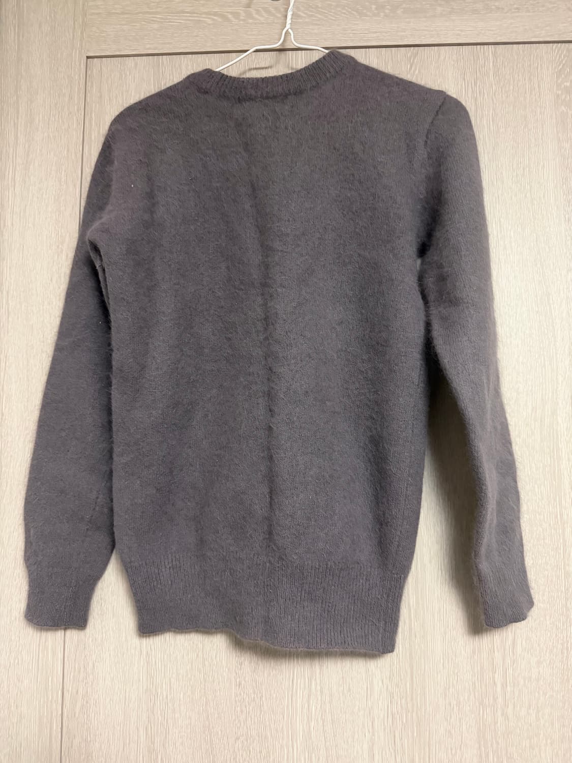 퍼플 앙고라 니트 상품이미지2