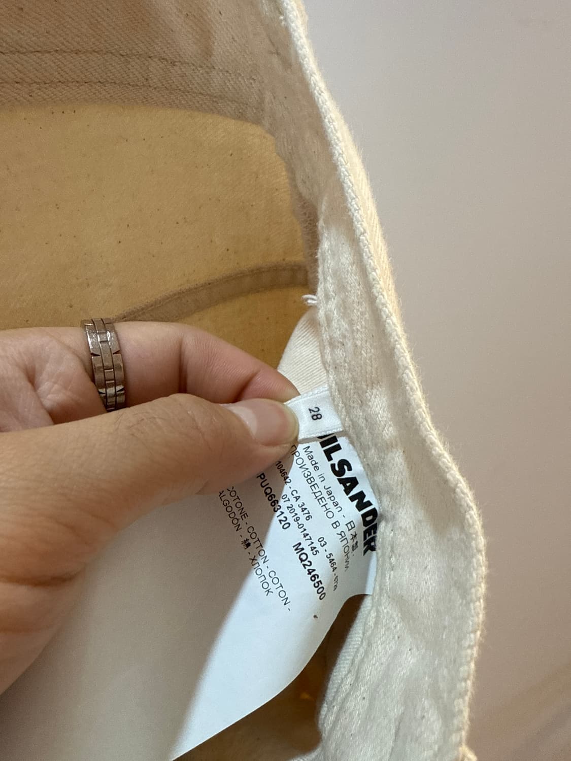 코튼 데님 팬츠  상품이미지5