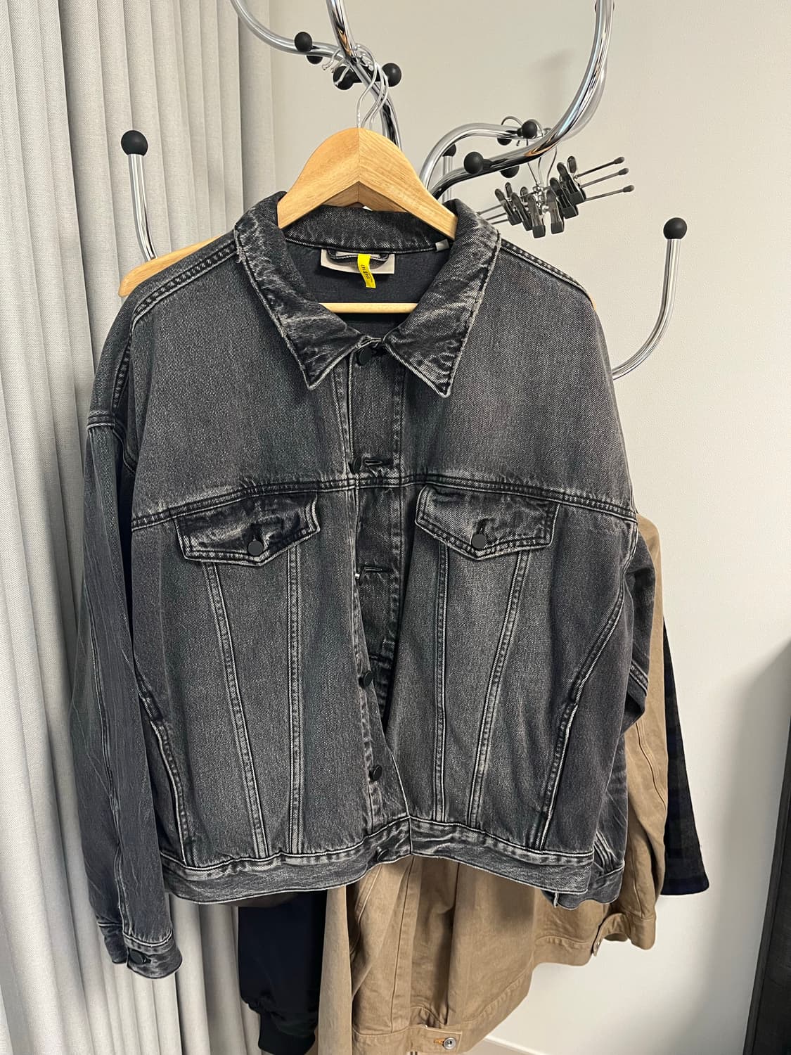 에센셜 데님 자켓 S 상품이미지1