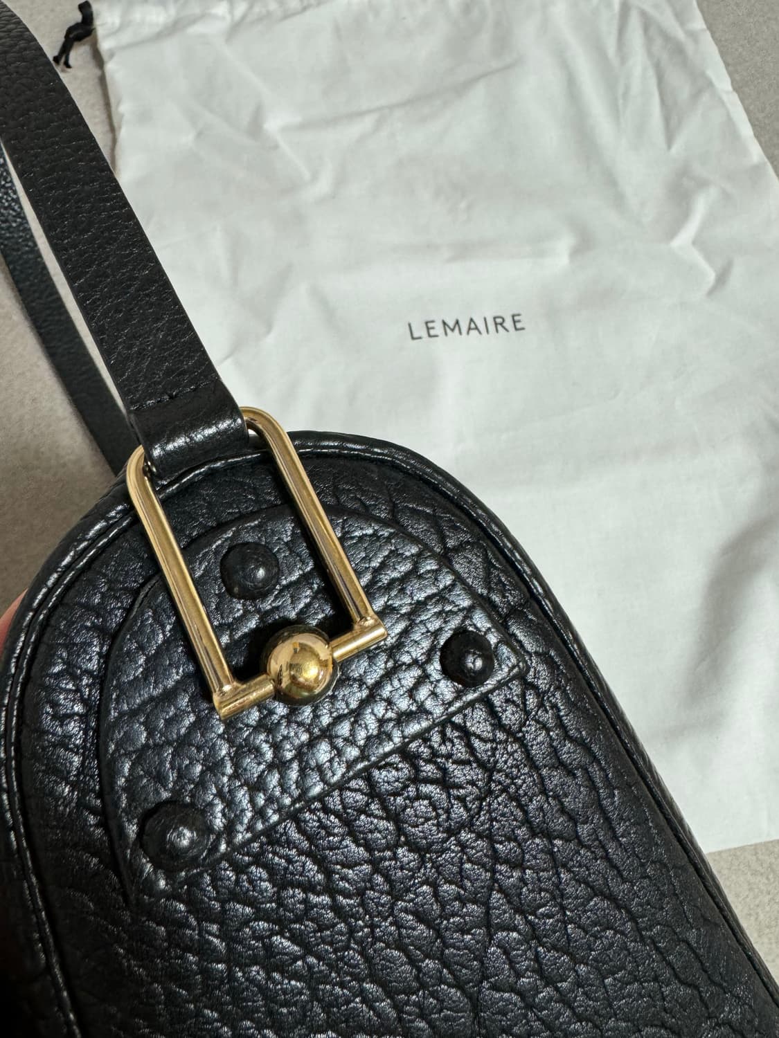 르메르 폴디드 스몰 블랙 상품이미지2