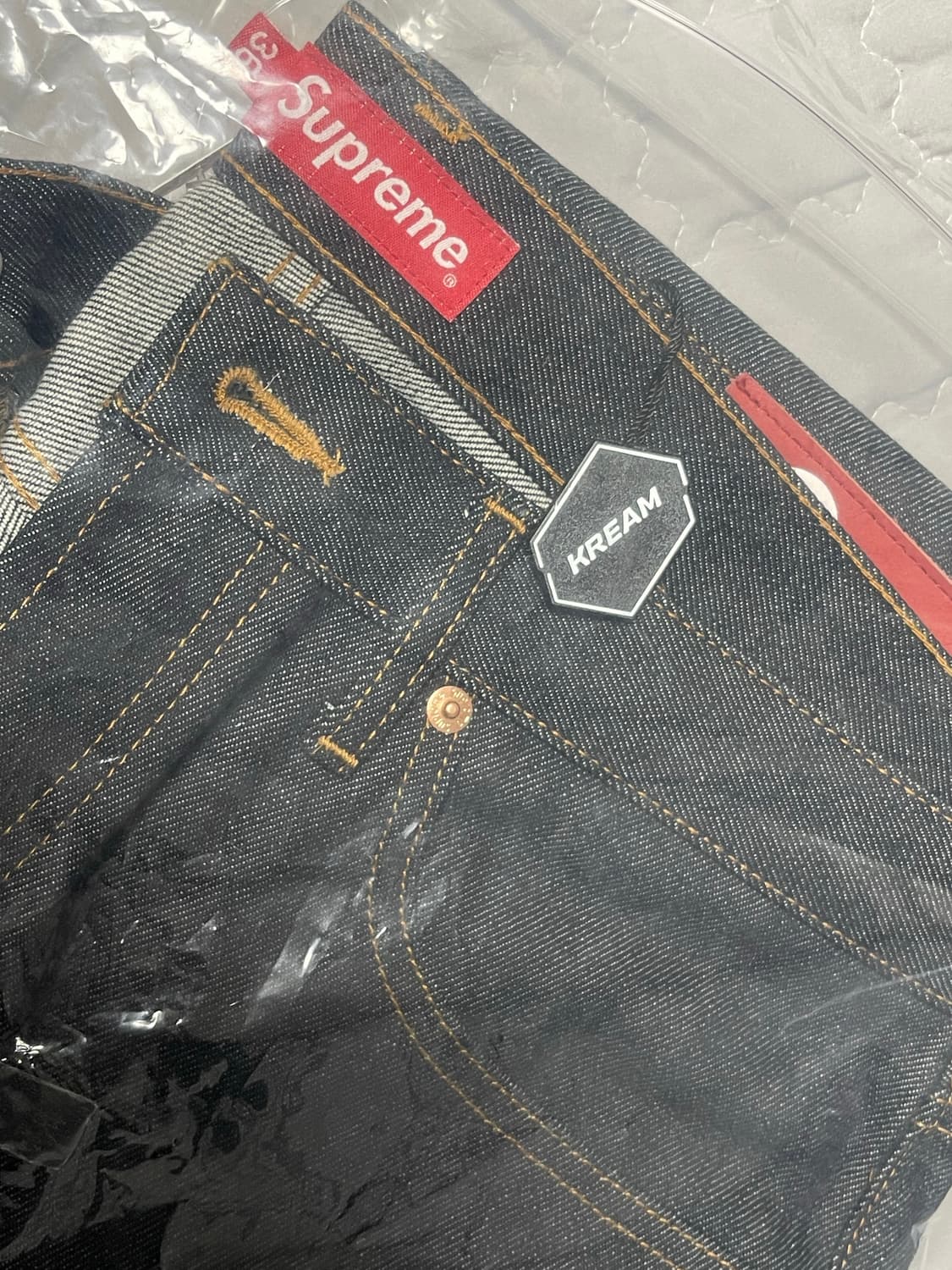 슈프림 리지드 셀비지 슬림 상품이미지2