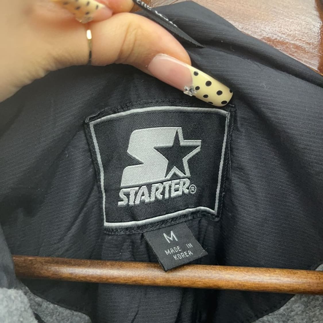 스타터 택사스 댈러스 카우보이스 누빔 바람막이 자켓 M C09695 상품이미지5