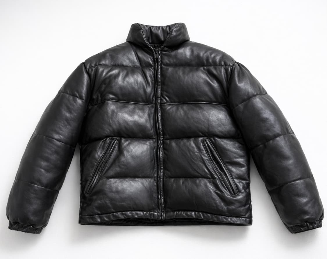 Schott 80's 양가죽패딩 상품이미지1