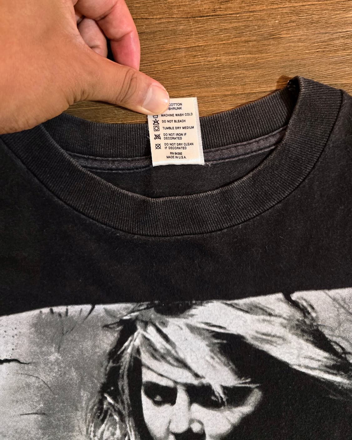 빈스 닐 빈티지 밴드 티셔츠 (Vince Neil Band Tee) 상품이미지8