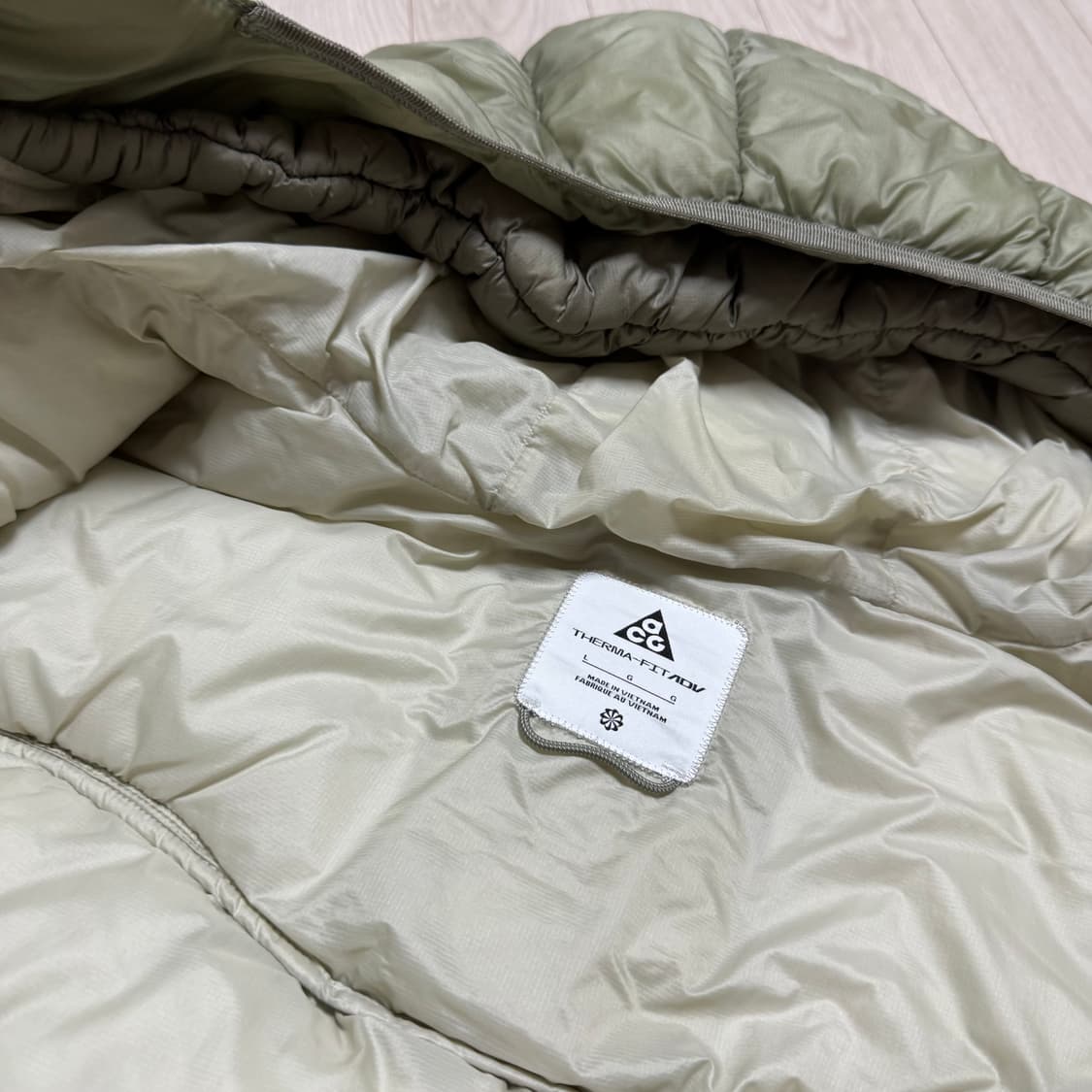 나이키 ACG 써마핏 루나 레이크 퍼퍼 자켓 라이트아미 # 패딩 살로몬  상품이미지7