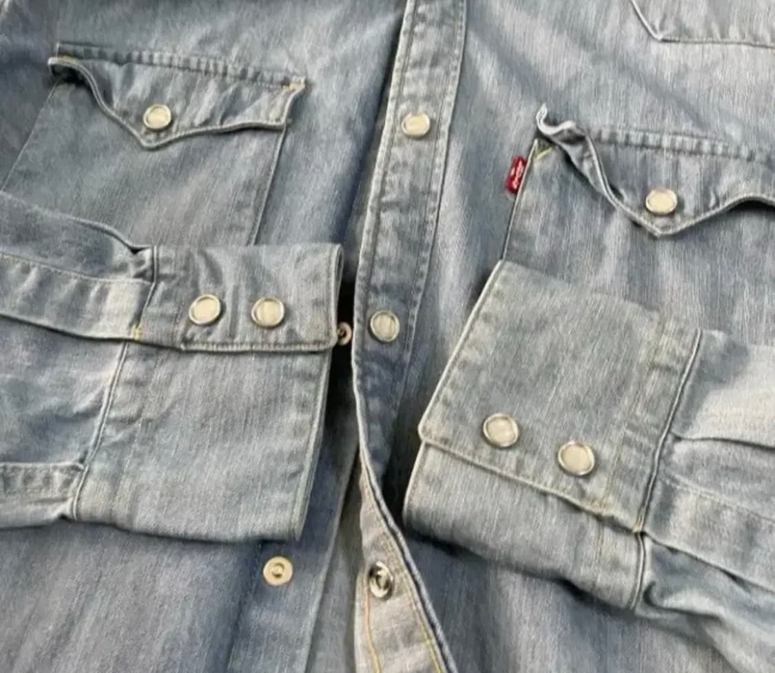 리바이스 데님셔츠 상품이미지3
