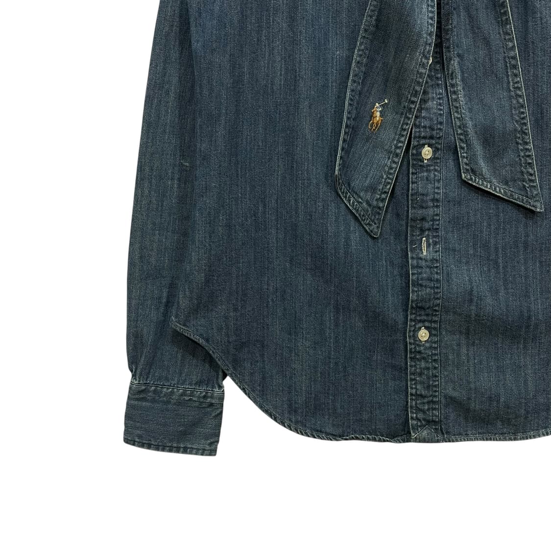 Polo Denim Ribbon Shirt 상품이미지4