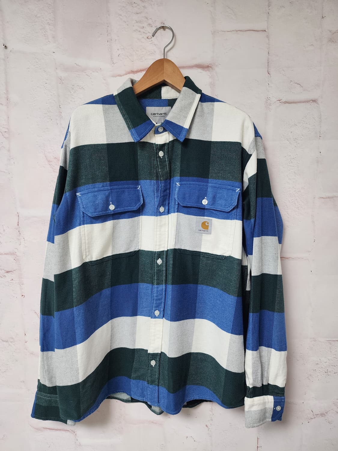 칼하트 겨울용 체크 셔츠 상품이미지1