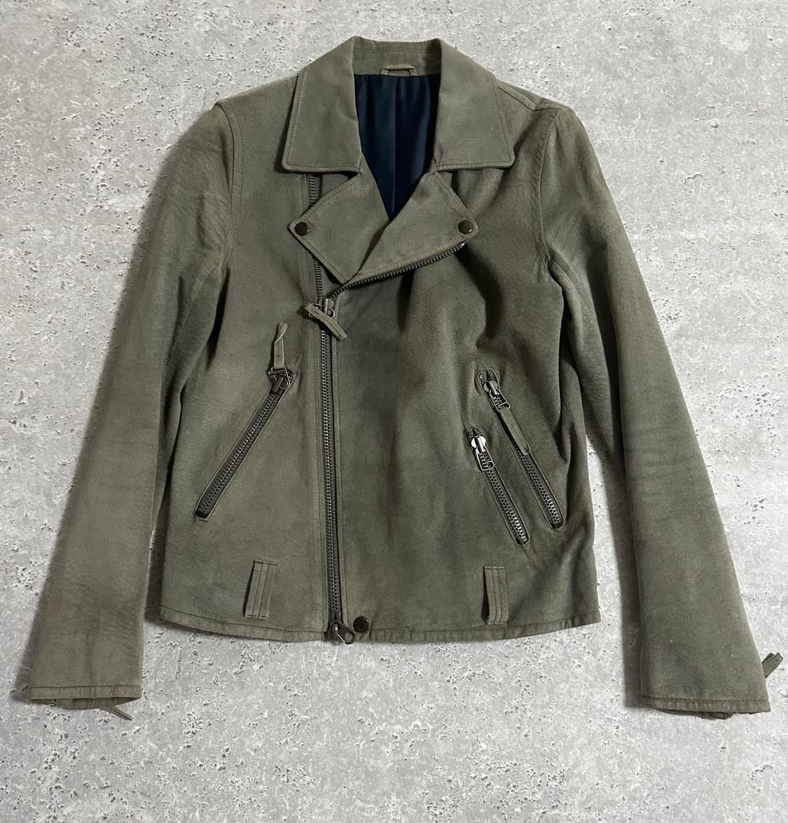 G BY GUESS 스웨이드 라이더 자켓 L 상품이미지1