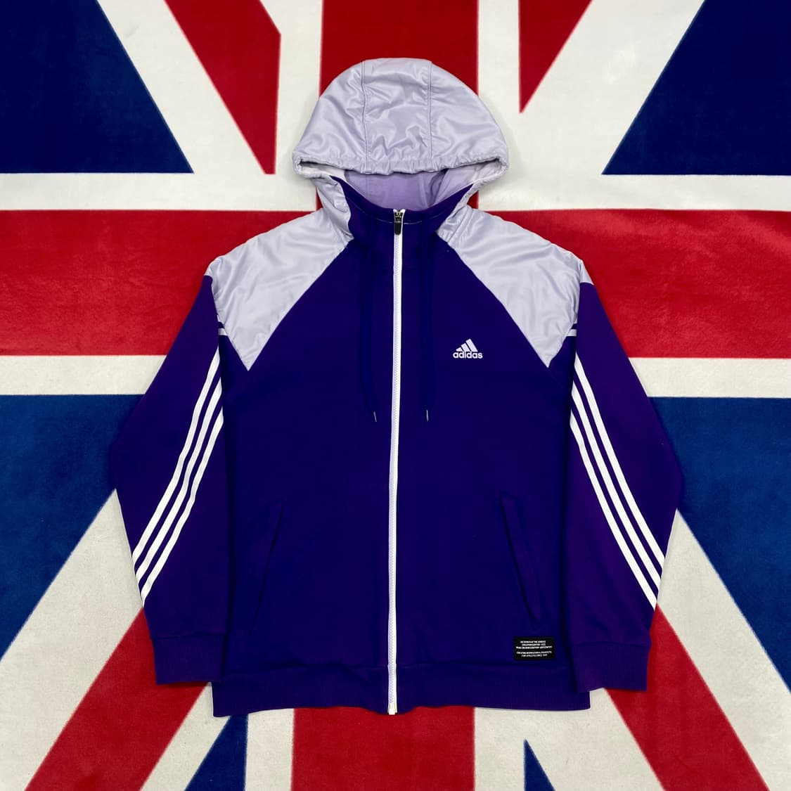 아디다스 후드집업 M 실측 L  상품이미지1