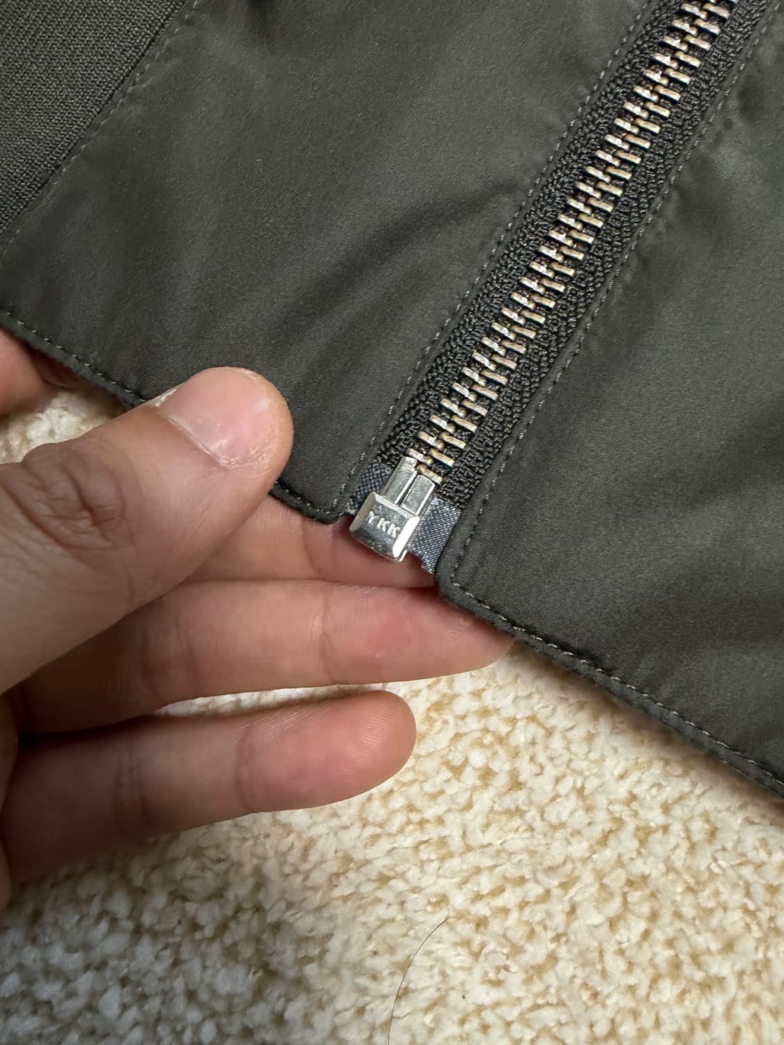 L) 코스 COS 블루종 봄버자켓 카키 상품이미지3